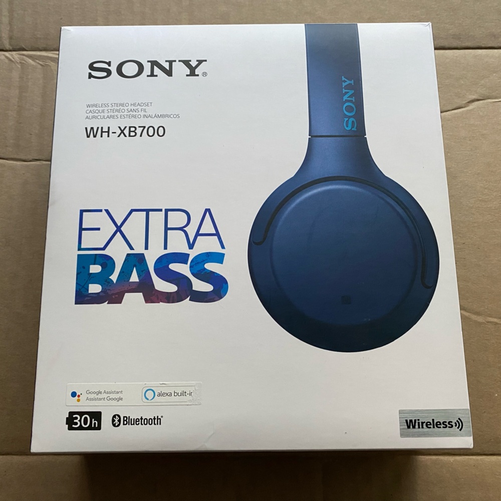 Sony WH-XB700 Extra Bass Wireless Headphones